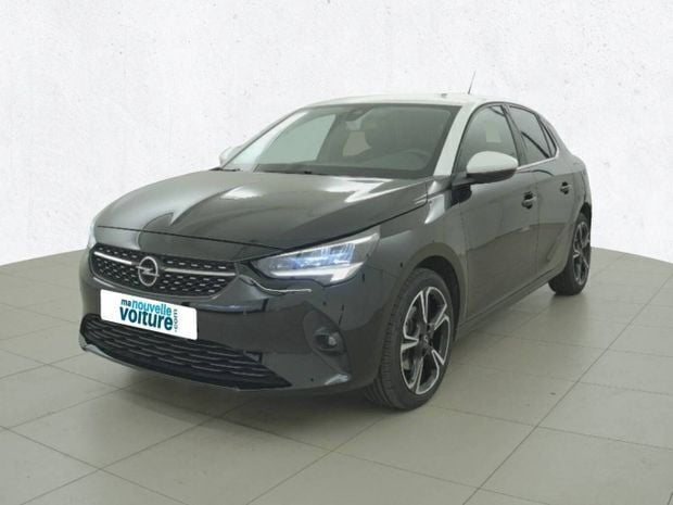 Noir Utilisé 2021 Opel Corsa Elegance Citadine | 13 980 € (Prix juste) - Image 1/4