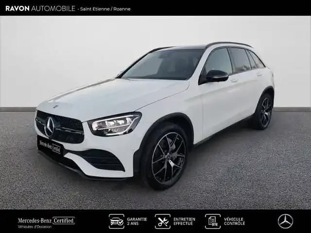 Polar white Occasion 2022 Mercedes GLC220 | 48 990 € (Super prix) - Image 1/4