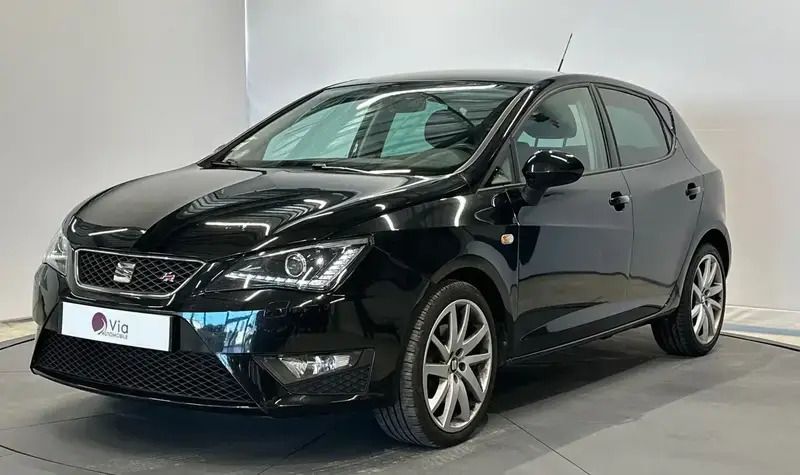Noir Utilisé 2016 Seat Ibiza FR Berline | 9 490 € (Prix juste) - Image 1/4