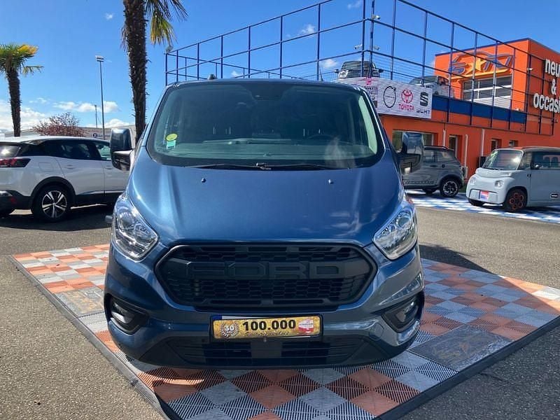 Bleu métal Utilisé 2023 Ford Transit Limited Van | 33 950 € (Prix cher) - Image 1/4