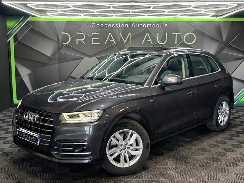 Gris Utilisé 2020 Audi Q5 S-Line SUV | 27 990 € (Bon prix) - Image 1/4