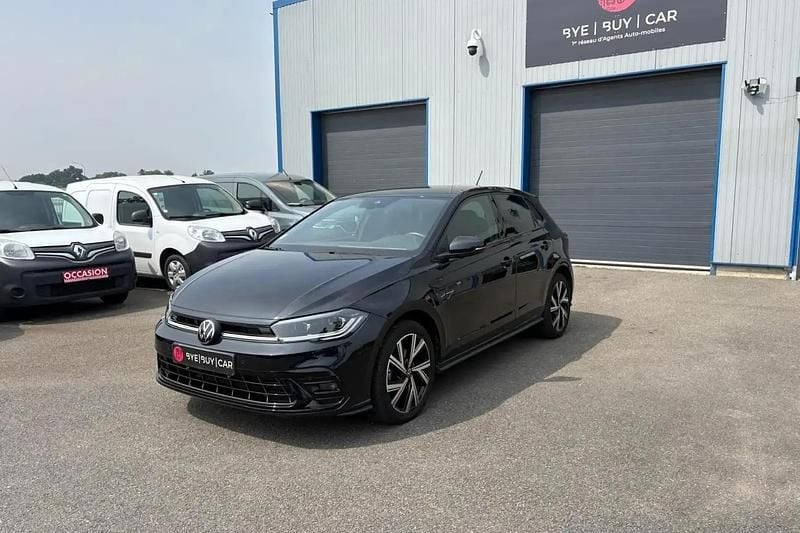 Noir Utilisé 2022 VW Polo R-line Coupé | 22 490 € (Prix juste) - Image 1/4
