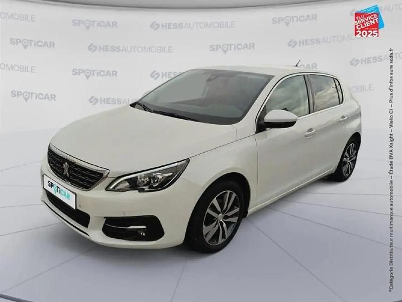 Blanc Utilisé 2019 Peugeot 308 Allure Berline | 9 499 € (Bon prix) - Image 1/4