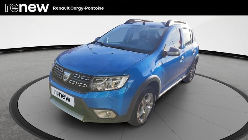 Bleu Utilisé 2020 Dacia Sandero Stepway Citadine | 11 480 € (Bon prix) - Image 1/4