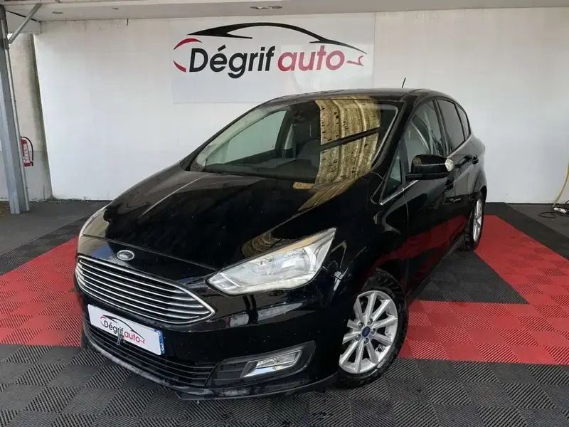 Noir Utilisé 2018 Ford C-MAX Trend Monospace | 8 990 € (Bon prix) - Image 1/4