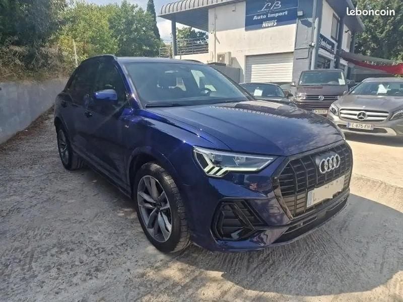 Bleu Utilisé 2024 Audi Q3 S-Line SUV | 38 000 € (Prix juste) - Image 1/4
