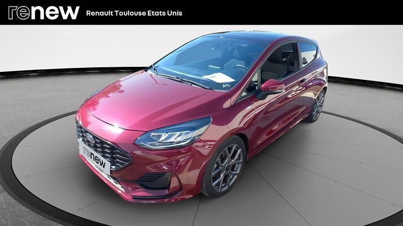 Orange Occasion 2022 Ford Fiesta ST-Line X Citadine | 17 990 € (Prix juste) - Image 1/4