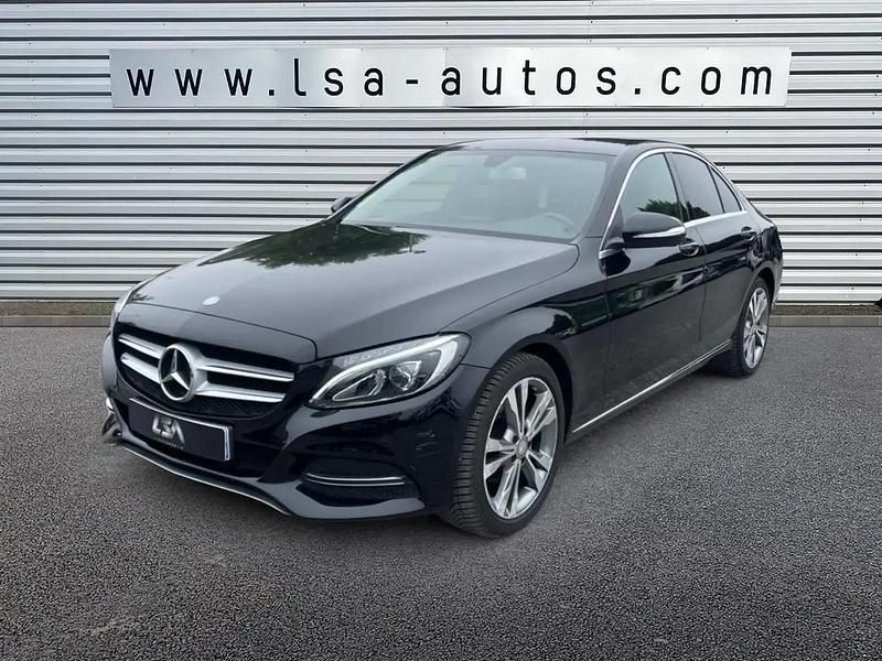 Noir Utilisé 2015 Mercedes C200 Sportline Berline | 13 980 € (Prix assez cher) - Image 1/4