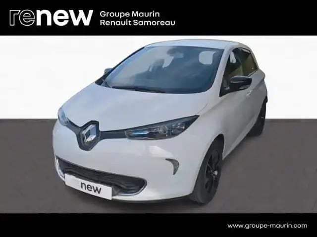 Blanc nacré Utilisé 2018 Renault Zoe Intens Citadine | 6 200 € (Bon prix) - Image 1/4
