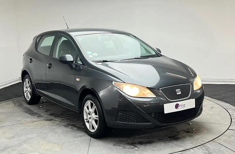 Gris Occasion 2009 Seat Ibiza Reference Berline | 4 990 € (Prix juste) - Image 1/4
