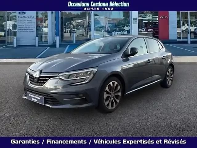 Gris highland Occasion 2024 Renault Mégane IV Techno Berline | 22 990 € (Prix juste) - Image 1/4