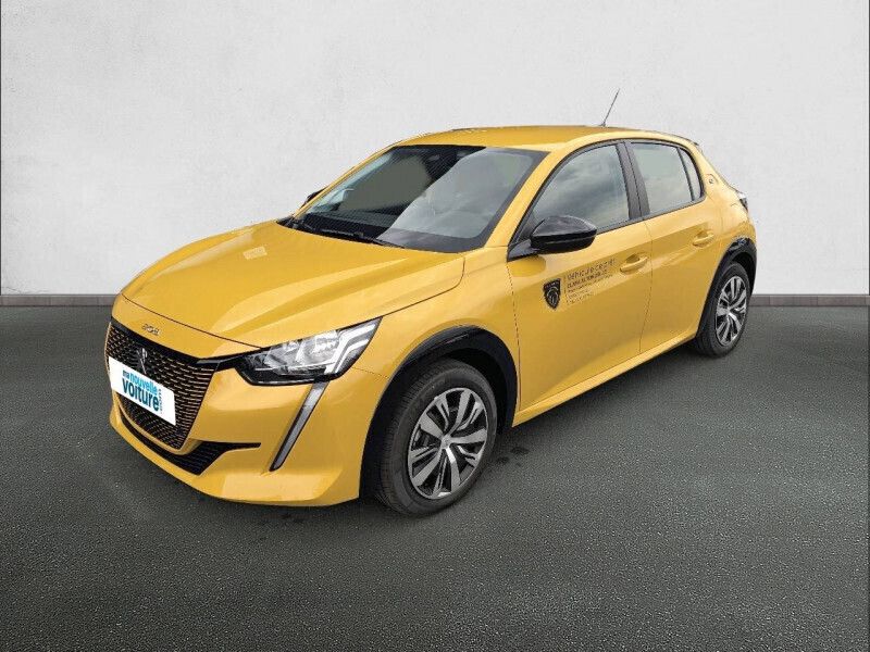 Occasion Peugeot e-208 Active 100 kW (136 ch) 2023 Jaune Citadine