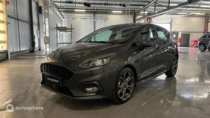 Gris Utilisé 2022 Ford Fiesta ST-Line Citadine | 15 999 € (Prix juste) - Image 1/4