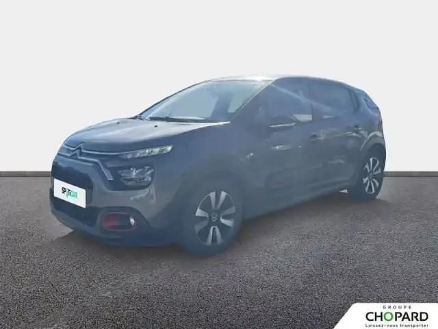 Gris platinium (métallisé) Utilisé 2021 Citroën C3 PureTech Berline | 10 786 € - Image 1/4