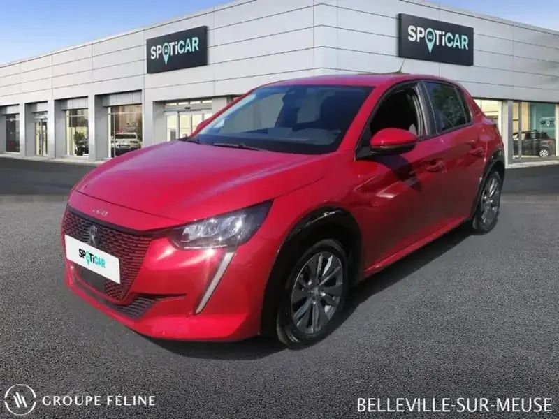 Rouge Utilisé 2021 Peugeot e-208 Style Citadine | 15 990 € (Prix juste) - Image 1/4