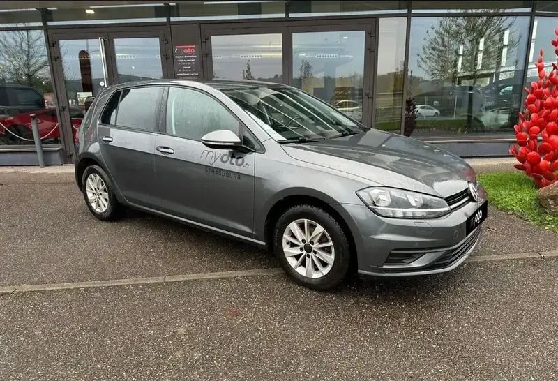 Gris Utilisé 2019 VW Golf VII Berline | 16 800 € (Prix juste) - Image 1/4