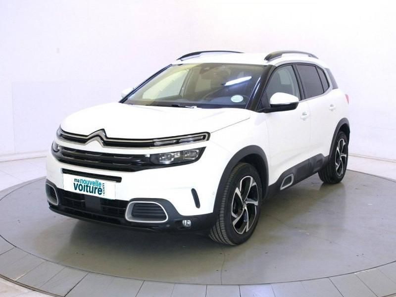 Blanc Utilisé 2020 Citroën C5 Aircross Shine SUV | 20 990 € (Prix juste) - Image 1/4