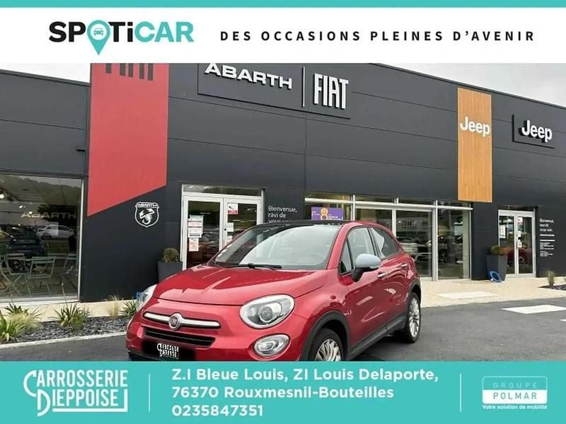 Rouge Utilisé 2018 Fiat 500X Lounge SUV | 12 980 € (Prix juste) - Image 1/4