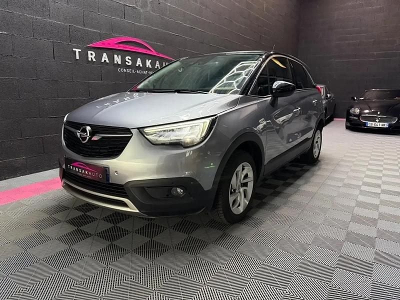 Gris Occasion 2020 Opel Crossland X Elegance SUV | 9 990 € (Super prix) - Image 1/4