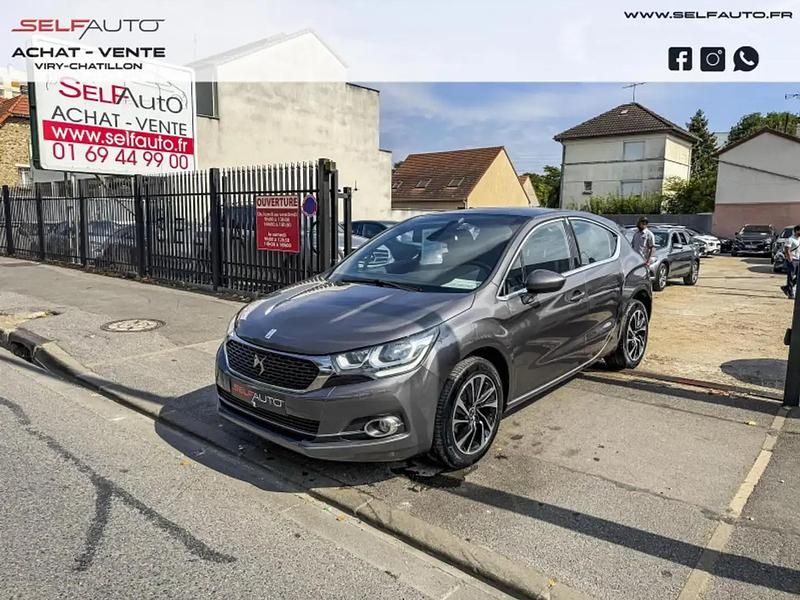 Gris Utilisé 2016 DS Automobiles DS4 Berline | 7 280 € - Image 1/4