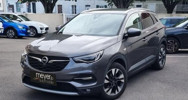 Gris Utilisé 2018 Opel Grandland X Ultimate SUV | 12 990 € (Prix juste) - Image 1/4