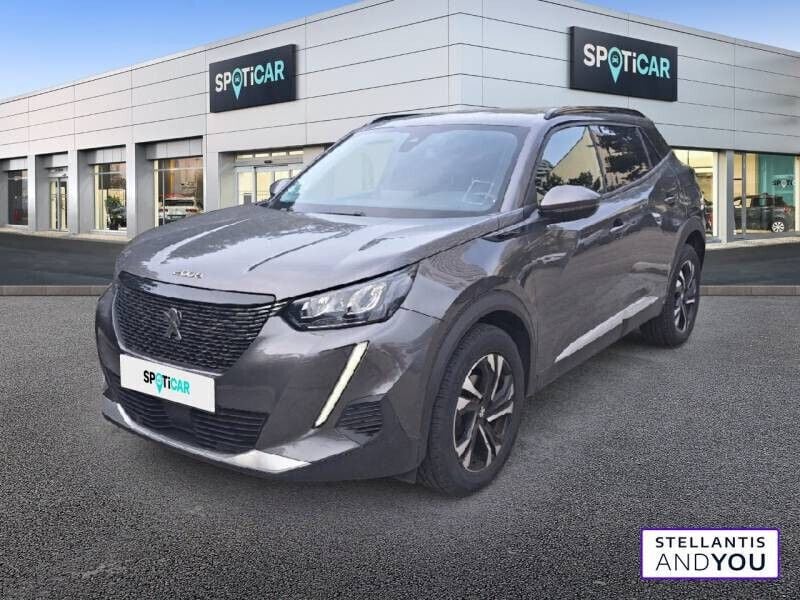 Gris Utilisé 2021 Peugeot 2008 Allure SUV | 14 890 € (Prix juste) - Image 1/4