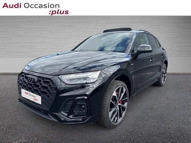 Noir mythe métallisé Utilisé 2024 Audi Q5 S-Line SUV | 59 990 € (Prix assez cher) - Image 1/4
