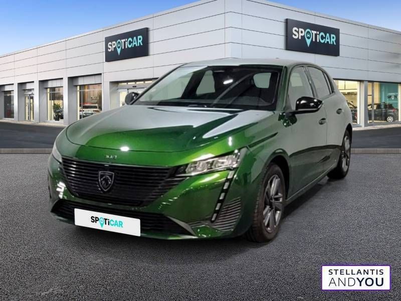 Vert Utilisé 2022 Peugeot 308 Active Berline | 20 980 € (Prix juste) - Image 1/3