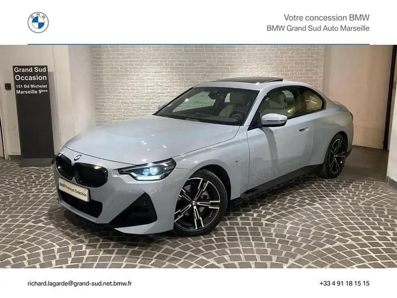 Gris Occasion 2023 BMW 220 M Sport Coupé | 37 890 € (Bon prix) - Image 1/4