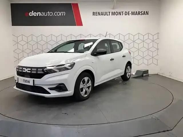 Blanc Occasion 2023 Dacia Sandero Essentiel Citadine | 12 490 € (Super prix) - Image 1/4