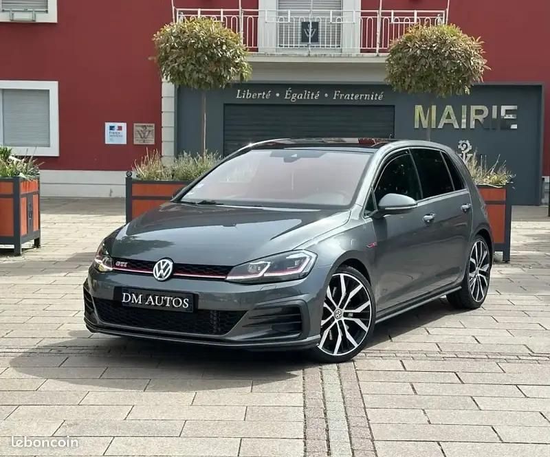 Gris Utilisé 2019 VW Golf VII GTI Berline | 28 990 € (Prix assez cher) - Image 1/4
