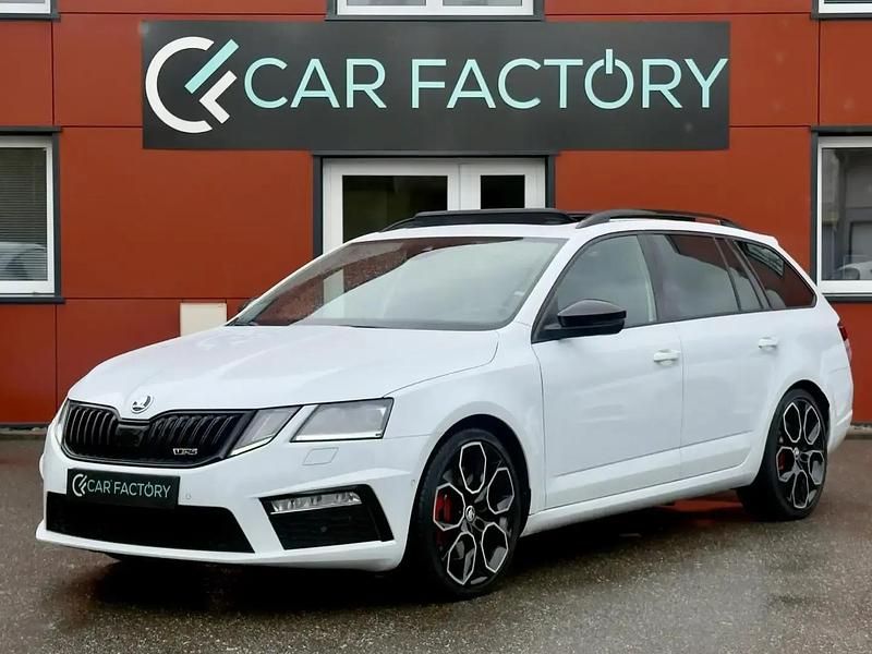 Blanc Occasion 2018 Skoda Octavia RS Break | 26 980 € (Prix juste) - Image 1/4