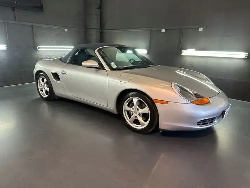 Gris Utilisé 2001 Porsche 986 Boxster Cabriolet | 23 900 € - Image 1/4