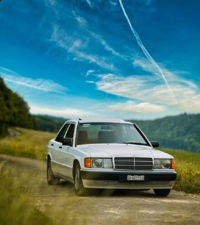 Blanc Utilisé 1990 Mercedes 190 Berline | 12 900 € - Image 1/4