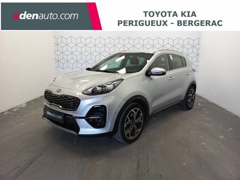 Gris Utilisé 2021 Kia Sportage GT-Line SUV | 20 600 € (Prix juste) - Image 1/4