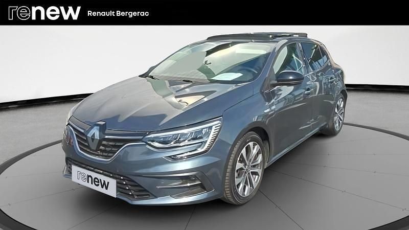 Gris Utilisé 2024 Renault Mégane IV Techno Berline | 22 990 € (Prix juste) - Image 1/4