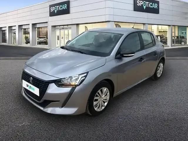 Gris Utilisé 2021 Peugeot 208 S Citadine | 10 470 € (Bon prix) - Image 1/4