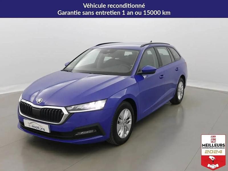 Bleu Occasion 2021 Skoda Octavia Ambition Break | 19 900 € (Prix assez cher) - Image 1/4