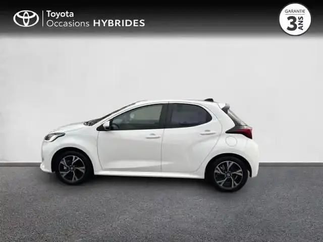 Nouvelle Toyota Yaris Hybrid Design 116 ch (85 kW) 2025 Blanc Berline