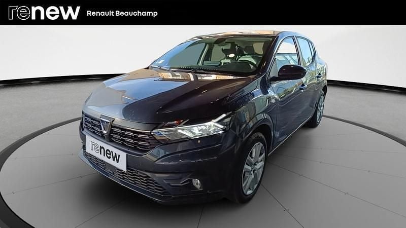 Gris Utilisé 2022 Dacia Sandero Comfort Citadine | 13 280 € (Prix juste) - Image 1/4
