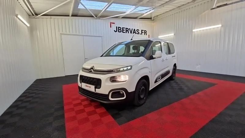 Blanc Occasion 2020 Citroën Berlingo Feel Monospace | 17 490 € (Prix juste) - Image 1/4