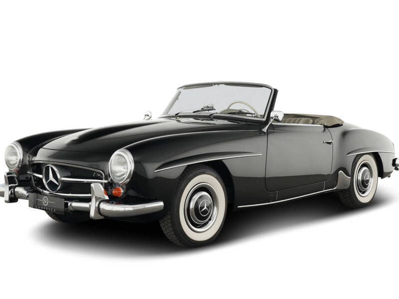 Noir Utilisé 1962 Mercedes 190 Cabriolet | 198 000 € - Image 1/4