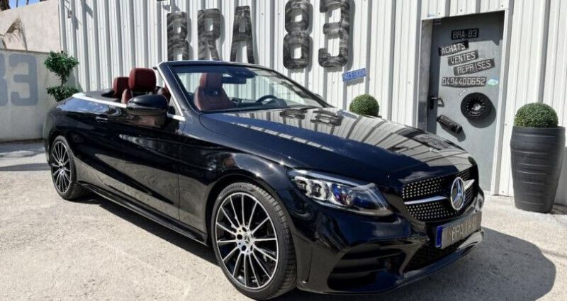 Utilisé 2022 Mercedes C200 AMG line Cabriolet | 45 990 € (Prix assez cher) - Image 1/4