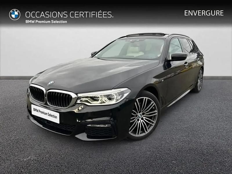 Noir Occasion 2018 BMW 520 M Sport Break | 33 900 € (Prix cher) - Image 1/4