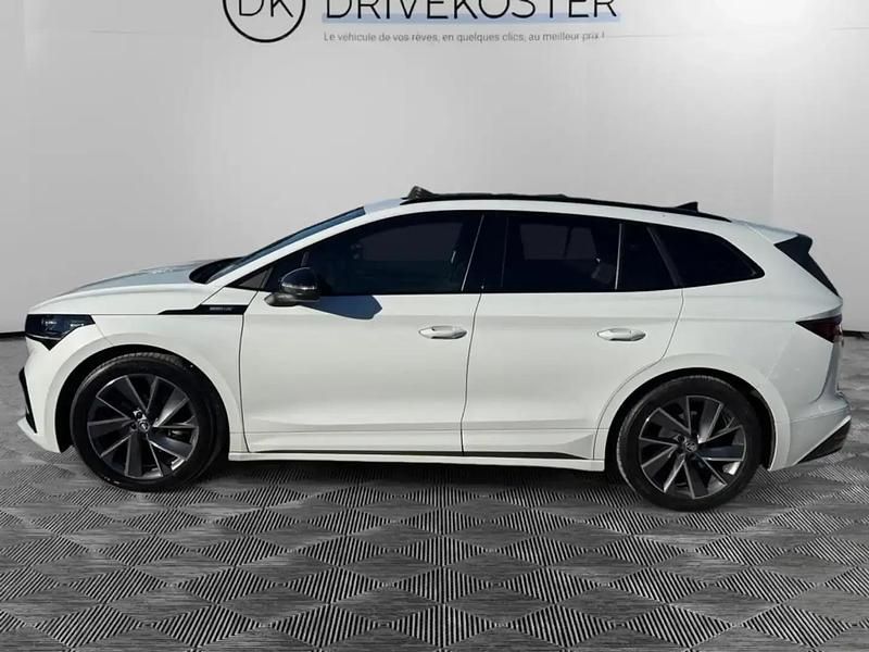 Occasion Skoda Enyaq iV SportLine 131 kW (179 ch) 2021 Blanc SUV