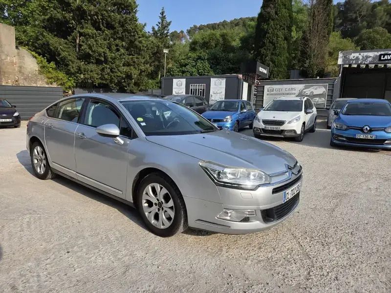 Gris Utilisé 2012 Citroën C5 Berline | 5 490 € (Bon prix) - Image 1/4