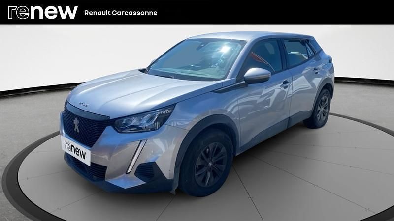 Gris Utilisé 2021 Peugeot 2008 Active SUV | 11 990 € (Bon prix) - Image 1/4