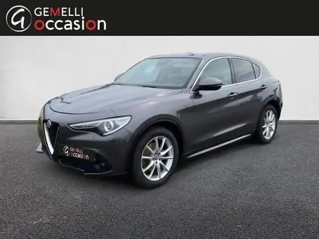 Gris Occasion 2020 Alfa Romeo Stelvio Super SUV | 29 900 € (Prix juste) - Image 1/4