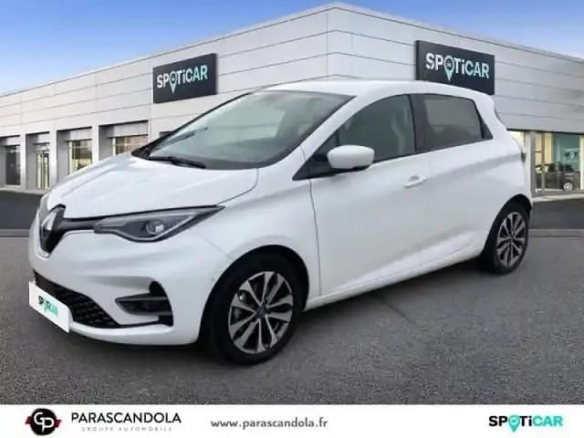 Blanc glacier Occasion 2019 Renault Zoe Intens Citadine | 8 990 € (Bon prix) - Image 1/4