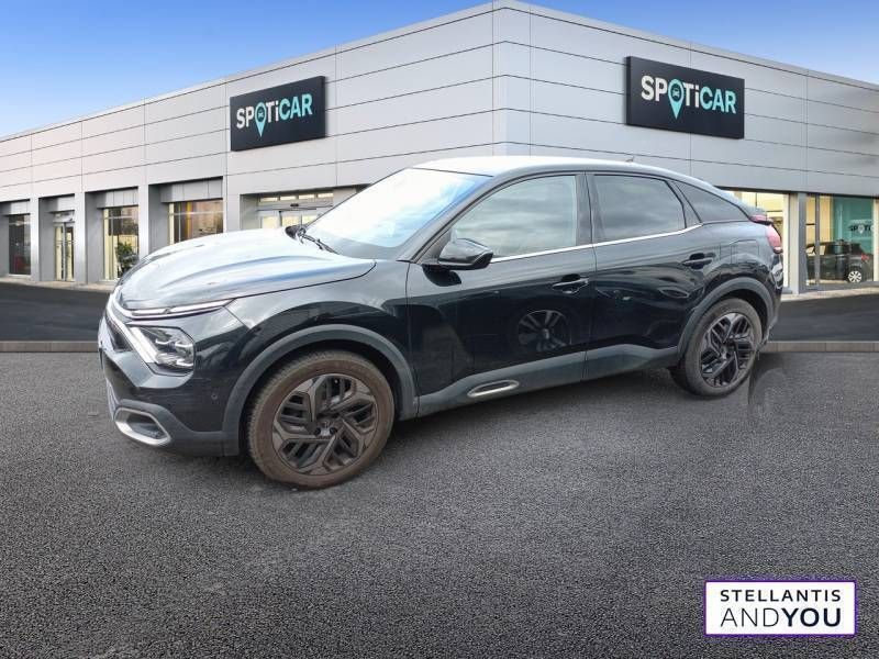 Noir Utilisé 2021 Citroën C4 PureTech Berline | 16 490 € (Prix juste) - Image 1/3
